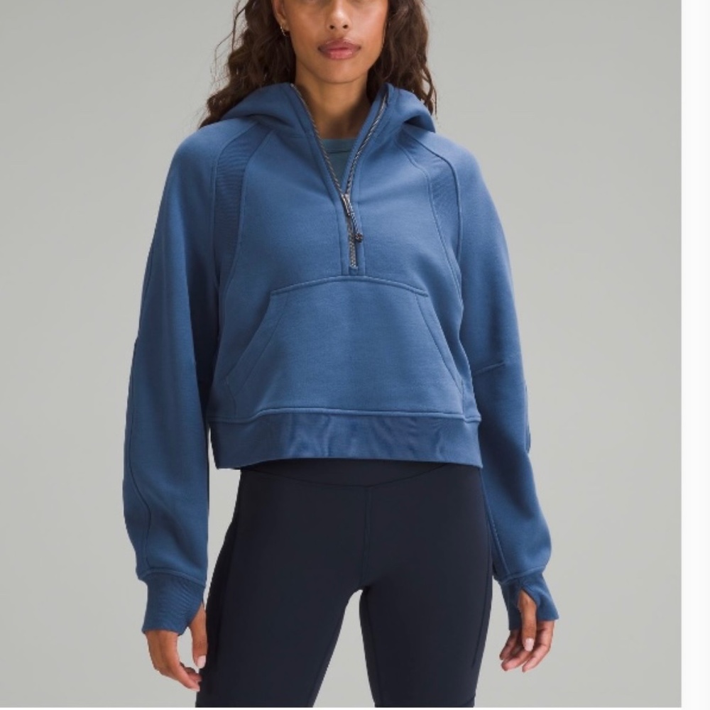 Lululemon oversized half zip hoodie